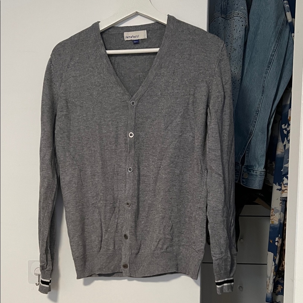 Artefact Men's Charcoal Cardigan S